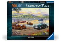 Puzzle 2D: Przystanek nad jeziorem 500el. Wydawca: Ravensburger. SmakLiter.pl Opakowanie Puzzle 2D: Przystanek nad jeziorem 500el