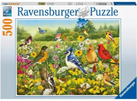 Puzzle 2D: Ptaki 500el. Wydawca: Ravensburger. SmakLiter.pl Opakowanie Puzzle 2D: Ptaki 500el