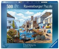 Puzzle 2D: Spokojna Przystań 500el. Wydawca: Ravensburger. SmakLiter.pl Opakowanie Puzzle 2D: Spokojna Przystań 500el