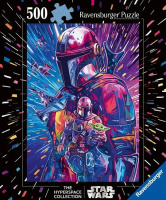 Puzzle 2D: Star Wars The Mandalorian 500el. Wydawca: Ravensburger. SmakLiter.pl Opakowanie Puzzle 2D: Star Wars The Mandalorian 500el