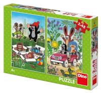 Puzzle 2w1 Krecik i Przyjaciele 2x48el. Wydawca: Dino Toys. SmakLiter.pl Opakowanie Puzzle 2w1 Krecik i Przyjaciele 2x48el