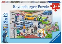 Opakowanie Puzzle 2x12 Blue Lights Go