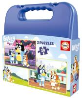 Puzzle 2x20 Blue. Wydawca: Educa. SmakLiter.pl Opakowanie Puzzle 2x20 Blue