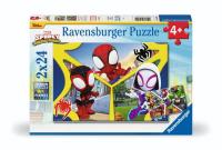 Opakowanie Puzzle 2x24 Spidey & friends