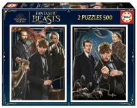 Puzzle 2x500 Fantastyczne Zwierzęta 111553. Wydawca: Educa. SmakLiter.pl Opakowanie Puzzle 2x500 Fantastyczne Zwierzęta 111553