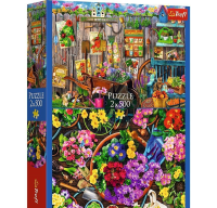 Opakowanie Puzzle 2x500 Prace w ogrodzie TREFL