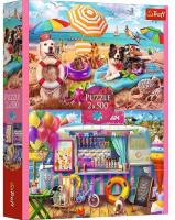 Opakowanie Puzzle 2x500 Wakacyjny czas TREFL