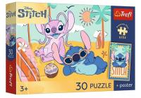Opakowanie Puzzle 30 Lilo&Stitch Uśmiech Stitcha TREFL
