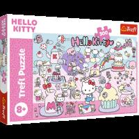 Puzzle 300 Poznaj świat Hello Kitty 23031. Wydawca: Trefl PAP. SmakLiter.pl Opakowanie Puzzle 300 Poznaj świat Hello Kitty 23031