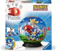 Puzzle 3D 72 Kula: Sonic. Wydawca: Ravensburger. SmakLiter.pl Opakowanie Puzzle 3D 72 Kula: Sonic
