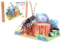 Opakowanie Puzzle 3D drewniane chrząszcz w lesie