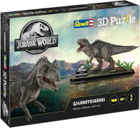 Puzzle 3D Jurassic World Rebirth - Giganotosaurus. Wydawca: Revell. SmakLiter.pl Opakowanie Puzzle 3D Jurassic World Rebirth - Giganotosaurus