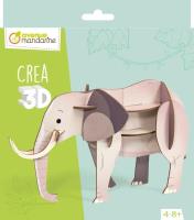 Opakowanie Puzzle 3D Słoń