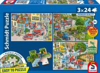 Opakowanie Puzzle 3x24 Straż pożarna
