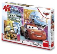 Puzzle 3x55 Auta Cars Kumple. Wydawca: Dino Toys. SmakLiter.pl Opakowanie Puzzle 3x55 Auta Cars Kumple