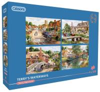 Opakowanie Puzzle 4x500 Spokojna woda 113738