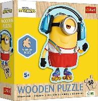Opakowanie Puzzle 50 konturowe Szalony Minionek TREFL