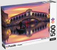 Opakowanie Puzzle 500 Adults Most Rialto W Wenecji
