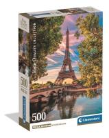 Puzzle 500 Along The Seine. Wydawca: Clementoni. SmakLiter.pl Opakowanie Puzzle 500 Along The Seine