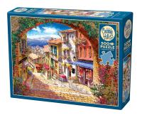 Puzzle 500 Cagnes-sur-Mer Francja 113084. Wydawca: Cobble Hill. SmakLiter.pl Opakowanie Puzzle 500 Cagnes-sur-Mer Francja 113084