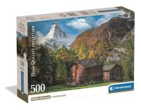 Puzzle 500 Charming Matterhorn. Wydawca: Clementoni. SmakLiter.pl Opakowanie Puzzle 500 Charming Matterhorn