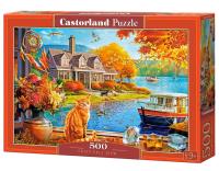 Opakowanie Puzzle 500 Crisp Fall View CASTOR
