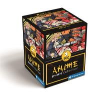 Puzzle 500 Cubes Anime Chainsaw Man. Wydawca: Clementoni. SmakLiter.pl Opakowanie Puzzle 500 Cubes Anime Chainsaw Man