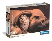 Puzzle 500 Cuddles. Wydawca: Clementoni. SmakLiter.pl Opakowanie Puzzle 500 Cuddles