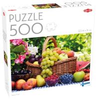 Puzzle 500 el. Basket of Fruits /59224/. Autor: null. SmakLiter.pl Okładka książki Puzzle 500 el. Basket of Fruits /59224/