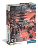 Puzzle 500 Evening In Kyoto. Wydawca: Clementoni. SmakLiter.pl Opakowanie Puzzle 500 Evening In Kyoto