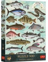 Puzzle 500 Finders Keepers: Ryby TREFL. Wydawca: Trefl. SmakLiter.pl Opakowanie Puzzle 500 Finders Keepers: Ryby TREFL