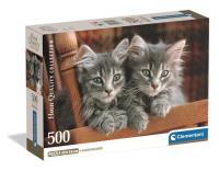 Puzzle 500 Kittens. Wydawca: Clementoni. SmakLiter.pl Opakowanie Puzzle 500 Kittens