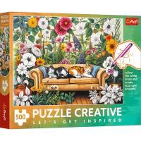 Opakowanie Puzzle 500 Kocia oranżeria