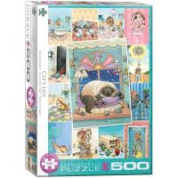 Opakowanie Puzzle 500 Kocie życie XXL