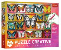 Opakowanie Puzzle 500 Kolekcja motyli