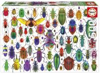 Puzzle 500 Kolorowe owady. Wydawca: Educa. SmakLiter.pl Opakowanie Puzzle 500 Kolorowe owady