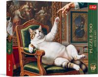 Opakowanie Puzzle 500 Pets as Art: Jego Puszysta Wysokość