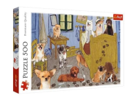Puzzle 500 Pokój van Gogha Psia Rewolucja TREFL. Wydawca: Trefl. SmakLiter.pl Opakowanie Puzzle 500 Pokój van Gogha Psia Rewolucja TREFL