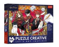 Opakowanie Puzzle 500 Potęga Gryffindoru TREFL