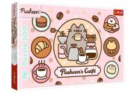 Puzzle 500 Pusheen w kawiarni TREFL. Wydawca: Trefl. SmakLiter.pl Opakowanie Puzzle 500 Pusheen w kawiarni TREFL