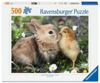 Opakowanie Puzzle 500 Rabbit and chick