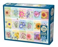 Opakowanie Puzzle 500 Saszetki z nasionami kwiatów 113030