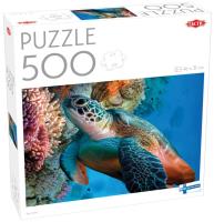 Puzzle 500 Sea Turtle. Wydawca: Tactic. SmakLiter.pl Opakowanie Puzzle 500 Sea Turtle