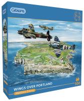 Opakowanie Puzzle 500 Skrzydła nad Portland Anglia 113736