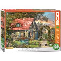 Puzzle 500 The Country Shed 6500-0971. Wydawca: Eurographics. SmakLiter.pl Opakowanie Puzzle 500 The Country Shed 6500-0971