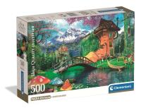 Puzzle 500 The Old Shoe House. Wydawca: Clementoni. SmakLiter.pl Opakowanie Puzzle 500 The Old Shoe House