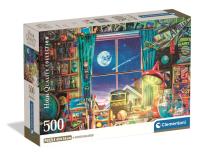 Puzzle 500 To The Moon. Wydawca: Clementoni. SmakLiter.pl Opakowanie Puzzle 500 To The Moon