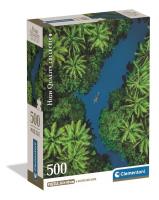 Puzzle 500 Tropical Aerial View. Wydawca: Clementoni. SmakLiter.pl Opakowanie Puzzle 500 Tropical Aerial View