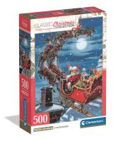 Opakowanie Puzzle 500 Xmas Coll. Midnight Sleigh Ride