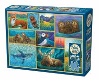 Opakowanie Puzzle 500 Zwierzęta Alaski 113771